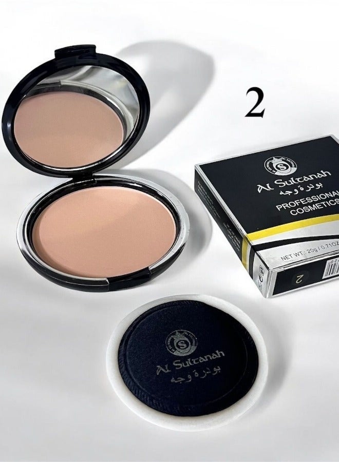 Al sultanah Compact Face Powder No. 02 - Sultana - Image 2